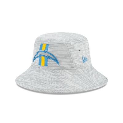 Los Angeles Chargers Gorra | New Era Official NFL Training Stretch Bucket Hat Mexico - Azules